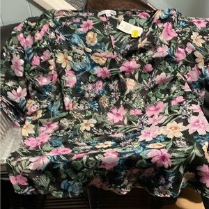 Beautiful floral blouse